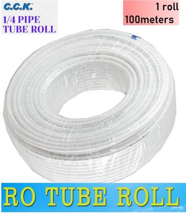 BALRAMA RO 1/4 inch White Pipe Tubing 300 metres Roll Water Purifiers Solid Filter Cartridge