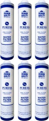 PURESS 6 pcs AquaFilter Candle suitable for all Type water purifier Solid Filter Cartridge