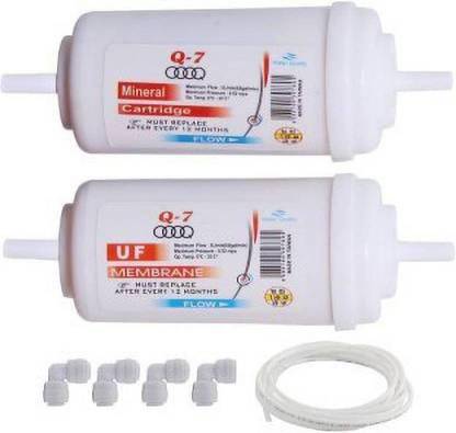 Aqua lite Q-7 Mineral Cartridge Taste Enhancer Carbon Filter + UF Membrane ... Solid Filter Cartridge