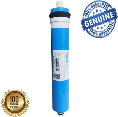 DILOOK 100% Orignal Vontron 80 GPD Membrane Suitable for All Types of Domestic Water Purifier Works upto 2000 PPM TDS, Max capacity 303 Litres/day (vontron 80 GPD) Solid Filter Cartridge