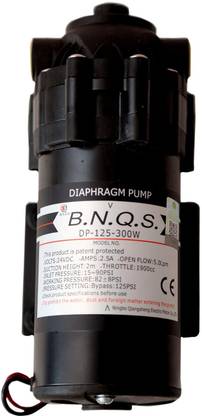 Mr fix Ro BNQS-300 GPD Pump Silent Stable high Pressure Adjustable Head 24v & 36v Solid Filter Cartridge