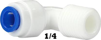 water solution 1/4 MALE PRE FILTER HOUSING CONNECTOR SUITABLE RO UV WATER PURIFIER Solid Filter Cartridge