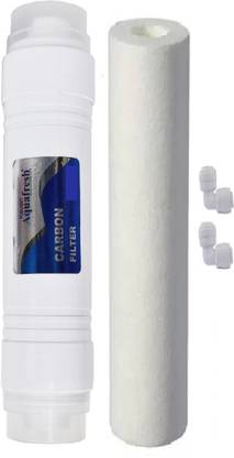 Kaveri AquaFresh Diamond 2 pcs set Carbon & PP spun Filter Suitable for All RO Water Purifier Solid Filter Cartridge