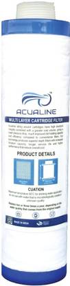ACUALINE 9 inch MLT Pre Filter Cartridge Compatible with Aquaguard Filter Candle, LG Wound Filter Cartridge