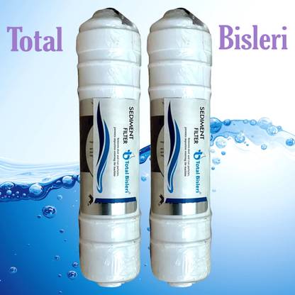 total bisleri Sediment Filter Set Of 2 Suitable For All Water Purifier Solid Filter Cartridge