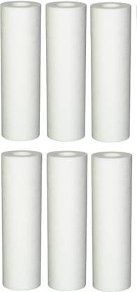 Aqua Flow Enterprises 10" Filter Pack of 6 Solid Filter Cartridge