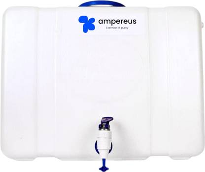AMPEREUS RO Waste Water Storage Tank | Food Grade Water Storage Durable Tank f RO System 18 L Water Tank
