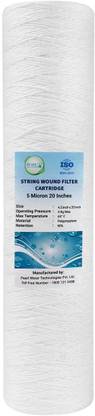 Pearl Water Technologies Pvt. Ltd. String Wound Cartridge 4.5 x 20 inch Wound Filter Cartridge