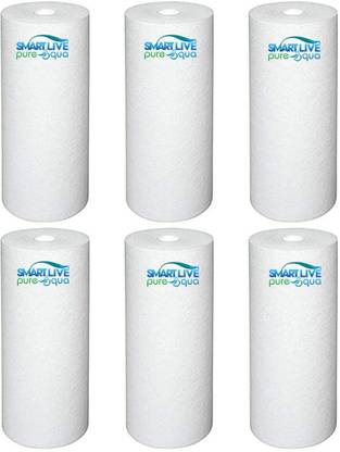SLPA SMARTLIVE PUREAQUA by SLPA Smart Live Pure Aqua SLPA 5 inch Spun Cartridge Filter for Washing Machines Front & Top Load Solid Filter Cartridge