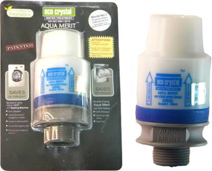 Eco Crystal by ECOCRYSTAL PVT LTD,BANGALORE,KARNATAKA Aqua Merit Nylon Water Softener for Washing Machine Best for IFB and Branded Washing Machine-Mkt By Electro Tech Solid Filter Cartridge