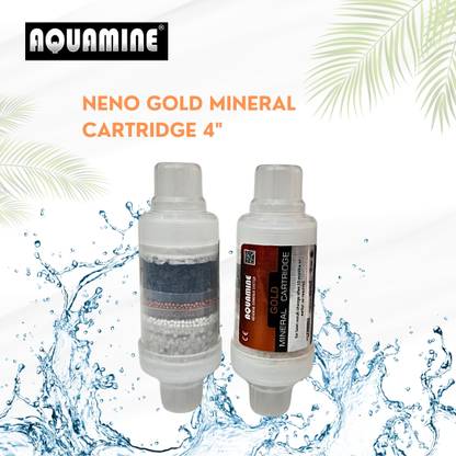 AQUAMINE GOLD MINERAL CARTRIDGE 4" Solid Filter Cartridge
