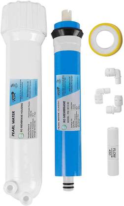 Pearl Water Technologies Pvt. Ltd. RO Membrane kit, 12 Inch Membrane Housing, Flow Restrictor or tape Solid Filter Cartridge