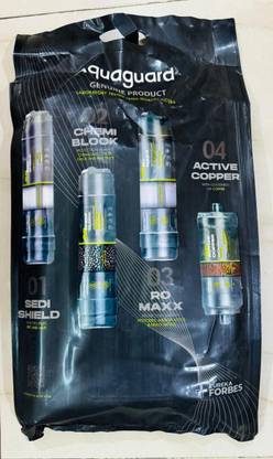 ShopsOwn AQUAGUARD ORIGINAL KIT FOR white plastic,with Sediment Filter,Carben filter S77 Solid Filter Cartridge