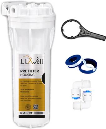 LUXWELL Pre Filter Bowl White Solid Filter Cartridge