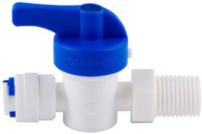 DK Collection 1 Pcs 1/4? RO Plastic RO Manual Flush Valve Switch for RO Process-Any RO Model. Solid Filter Cartridge