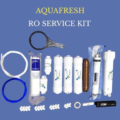 Aquafresh by AQUAFRESH RO KIT2000 TDS MEMBRANE,SEDIMENT CARBON,UF,MINERAL COPPER for RO Water Purifier Solid Filter Cartridge