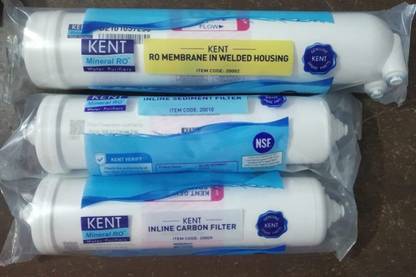 ShopsOwn Kent Service kit convert hard water to Soft water Full Service kit KT64 Solid Filter Cartridge