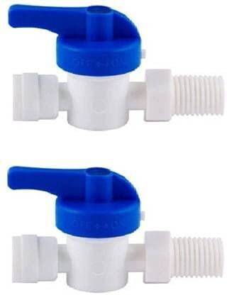 ATLOIT 1/4 RO Inlet Valve Only Valve On/Off Water Purifier Service Ball Valves Solid Filter Cartridge