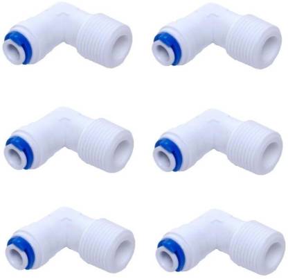 AQUA RO Pump Elbow Connector Size 10 Pieces Solid Filter Cartridge