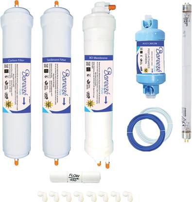 BAREEZÉ PURE Aquaguard Reviva NXT RO+UV Filter Kit RO Service Filter Aquaguard Reviva RO+UV Solid Filter Cartridge