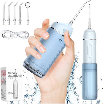 SUPVOX Rechargeable Water Dental Flosser Cordless Portable 170ml Dental Cleaner Water Flosser