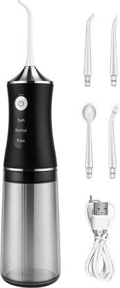 Queue Cordless Teeth Flosser Rechargeable Oral Cleaner | For Braces, Plaque Gum Care Water Flosser