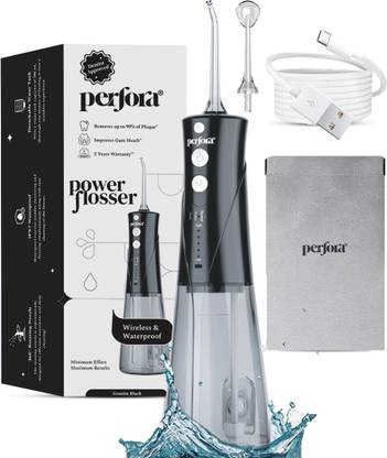 Perfora Power Water Dental Flosser - 300 ml Water Flosser