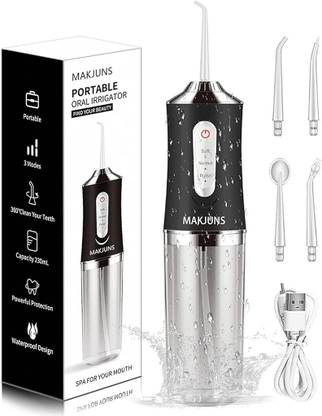 SUPVOX Professional Cordless Dental Flosser, Portable Oral Irrigator for Teeth