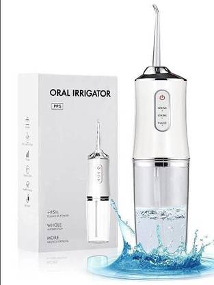 Naitrafall Professional Cordless Dental Flosser, Portable Oral Irrigator for Teeth Water Flosser