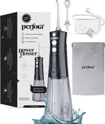 Perfora Power Water Dental Flosser - 300 ml Water Flosser