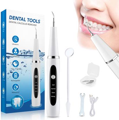 ELEPHANTBOAT Professional Household Electric Teeth Cleaning Kit Dental Care, Teeth Stain Water Flosser
