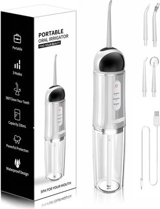 Luxafare Cordless Electric Water Flosser for Teeth - Rechargeable Water Jet Flosser Water Flosser
