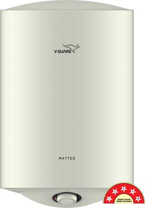 V-Guard 6 L Storage Water Geyser (Matteo 6, White)