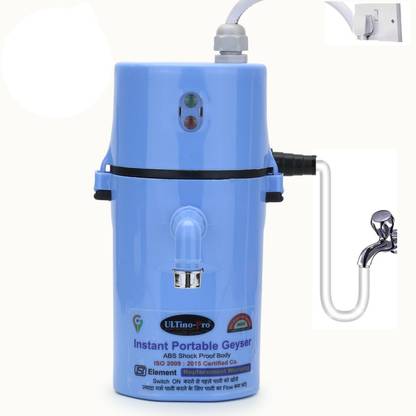 UltinoPro 75 L Instant Water Geyser (1 Liter Instant Electric Water Gijar|| 24 Month replacement Warranty (Blue), Blue)