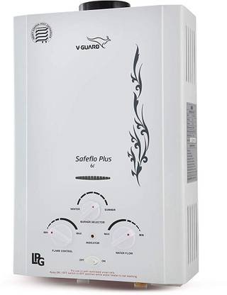 V-Guard Safe-Flo Prime 6 L Gas Water Geyser