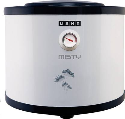 USHA 10 L Storage Water Geyser (Misty 10L, Twinkling Grey)