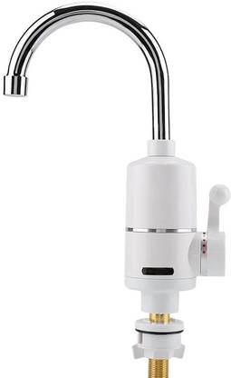 Lipzie Instant Electric Hot Water Tap: Digital Display Heater for Kitchen & Bathroom 1 L Instant Water Geyser