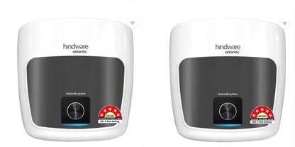 Hindware Smart Appliances Immedio Prime PACK OF 2 10 L Storage Water Geyser