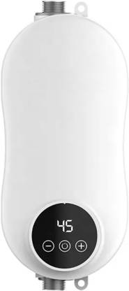 Drumstone Tankless Instant Water Geyser (Fast Constant Instant Hot Water Heater for Kitchen & Bathroom 15 Years Warranty, White)