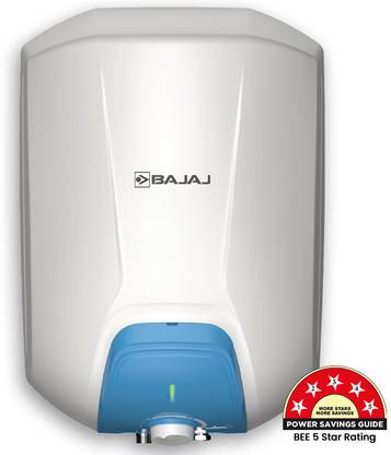 BAJAJ 15 L Storage Water Geyser (Endure Series Gracio 15L, White & Blue)