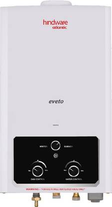 Hindware Atlantic Eveto 6L ISI Gas Water Heater 6 L Gas Water Geyser