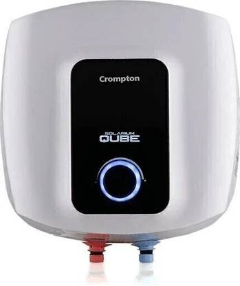 Crompton Solarium Qube with 5 star Rating Energy Saving 10 L Storage Water Geyser