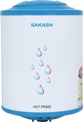 sakash 25 L Storage Water Geyser (HOT PRIME, White, Gray)