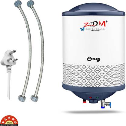 ZOOM Crazy water Heater ( Gyser ) 15 L Storage Water Geyser