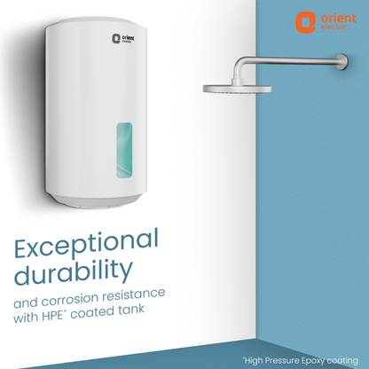 Orient Electric 25 L Storage Water Geyser (Cronos Pro, White)