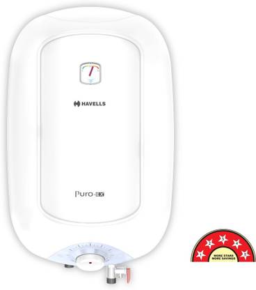 HAVELLS 10 L Storage Water Geyser (PURO EX 10L, White)