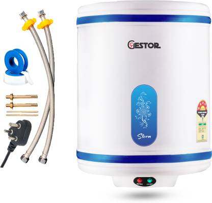 GESTOR STORM 15 L Storage Water Geyser | with Free Pipes