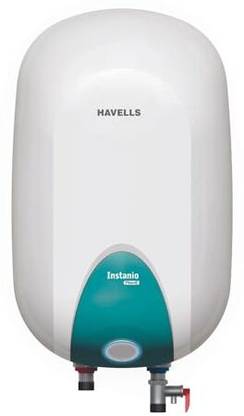 HAVELLS 25 L Storage Water Geyser with Flexi Pipe and (HAVELLS 25 L Storage Water Geyser, White, Blue)