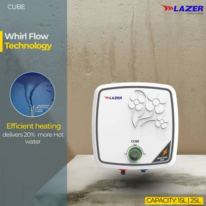 Lazer CUBE 10 L Storage Water Geyser