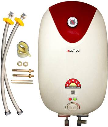 ACTIVA 2 KVA Special Anti Rust Coating Body Temperature Meter 15 L Storage Water Geyser